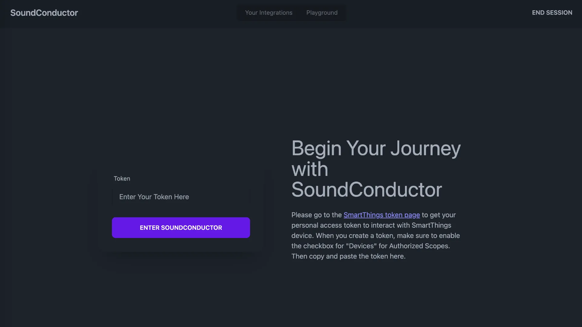 project image for Sound Conductor